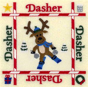 Dasher Quilt Square