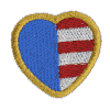 Heart 42-American Flag