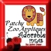 Patchy Zoo Appliques
