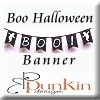 Image of Boo Halloween Banner