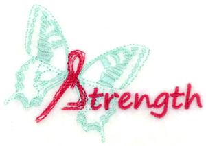 Breast Cancer Wings Strength