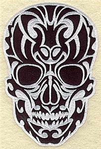 Tattoo Skull applique H / medium