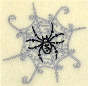 Filigree Spider and Web