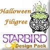 Halloween Filigree Design Pack