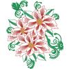 Holiday Poinsettia Flower 6