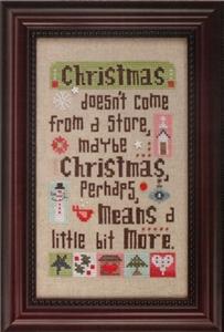 Christmas Means More Cross Stitch Pattern