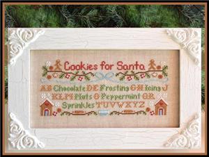 Cookies For Santa Cross Stitch Pattern