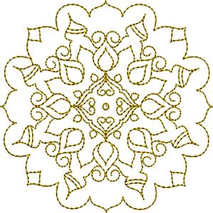 Snowflake Motif 7 / Medium