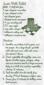 Sweet Pickle Relish Recipe