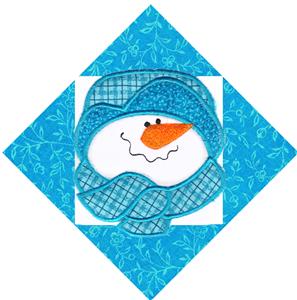 'Quilted-In-the-Hoop' Snowman 7