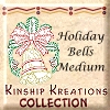 Holiday Quilt Block Bells / Medium