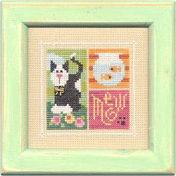 1 Lizzie Kate'Year of Blocks With Charms' Flip-It frame U pick one 