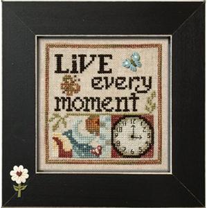 Live Every Moment Cross Stitch Pattern