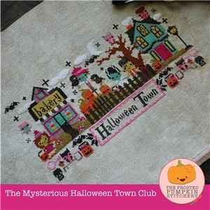 Mysterious Halloween Town Pattern