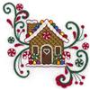 Jacobean Christmas Gingerbread House