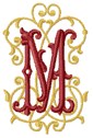 Romanesque 6 XL, Letter M