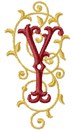 Romanesque 6 XL Letter / Y