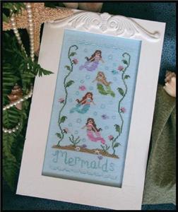 Mermaids Cross Stitch Pattern