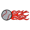 Flaming Baseball 58