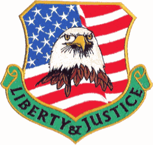 Patriotic Eagle, Banner, Shield