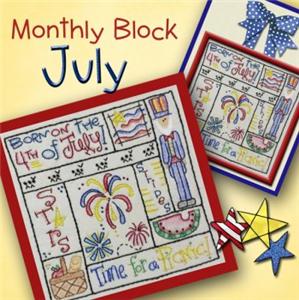 Monthly Block July Pattern