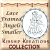 Lace Framed Angels / Smaller