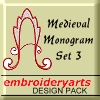 Medieval Monogram Set 3