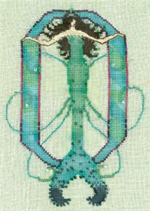 Letters from Mermaids-O Cross Stitch Pattern