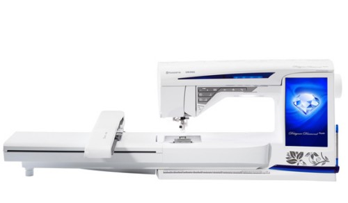 Husqvarna Viking® Designer Diamond Royale sewing machine.