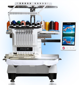 Brother® Entrepreneur® Pro PR1000e sewing machine.