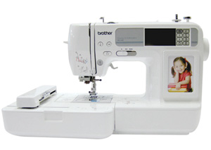 Brother® HE-240 sewing machine.