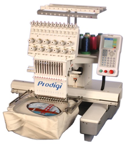 Prodigi® PMC-1201 sewing machine.
