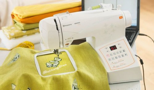 Husqvarna Viking® H Class 500E sewing machine.