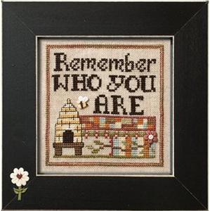 Remember Who You Are Cross Stitch Pattern