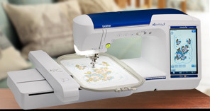 Brother® Quattro 3 Trilogy Limited Edition Innovis  6750D sewing machine.