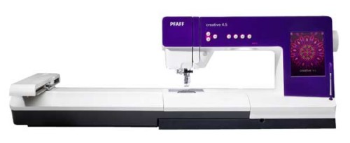 Pfaff® Creative 4.5 sewing machine.