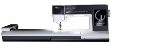 Pfaff® Creative Vision 5.0 sewing machine.