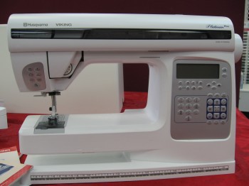 Husqvarna Viking® Platinum Plus sewing machine.