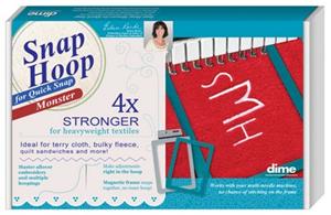 Snap Hoop Monster for Quick Snap (with adapter) / LH1 11 3/4" x 7 7/8"