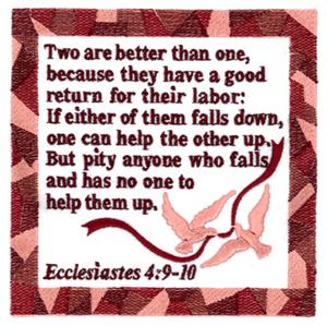 Ecclesiastes 4:9-10