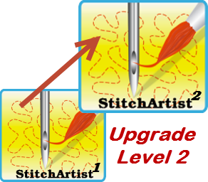 StitchArtist Upgrade Level 1 to Level 2
