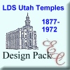 LDS Utah Temples 1877 - 1972