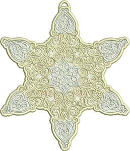 Free Standing Lace Star 2