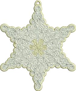 Free Standing Lace Star 3