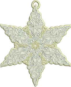 Free Standing Lace Star 5