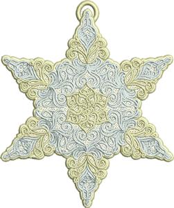 Free Standing Lace Star 7