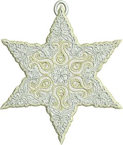 Free Standing Lace Star 10