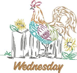 Rooster Day of the Week 3