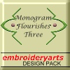 Monogram Flourishes Set 3