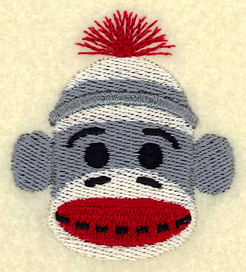 Sock Monkey Head